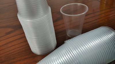 5x100 כוסות חד פעמי צבע שקוף